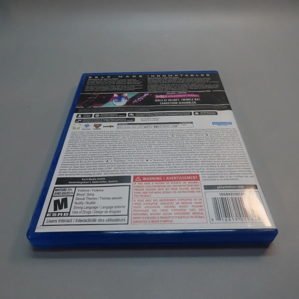 SAINTS ROW DAY ONE EDITION PLAYSTATION‎ 5 USED